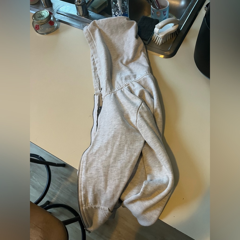 Grey hoodie